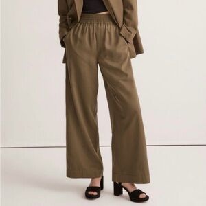 Madewell Drapeweave Carly Pants in Kale SOLD OUT